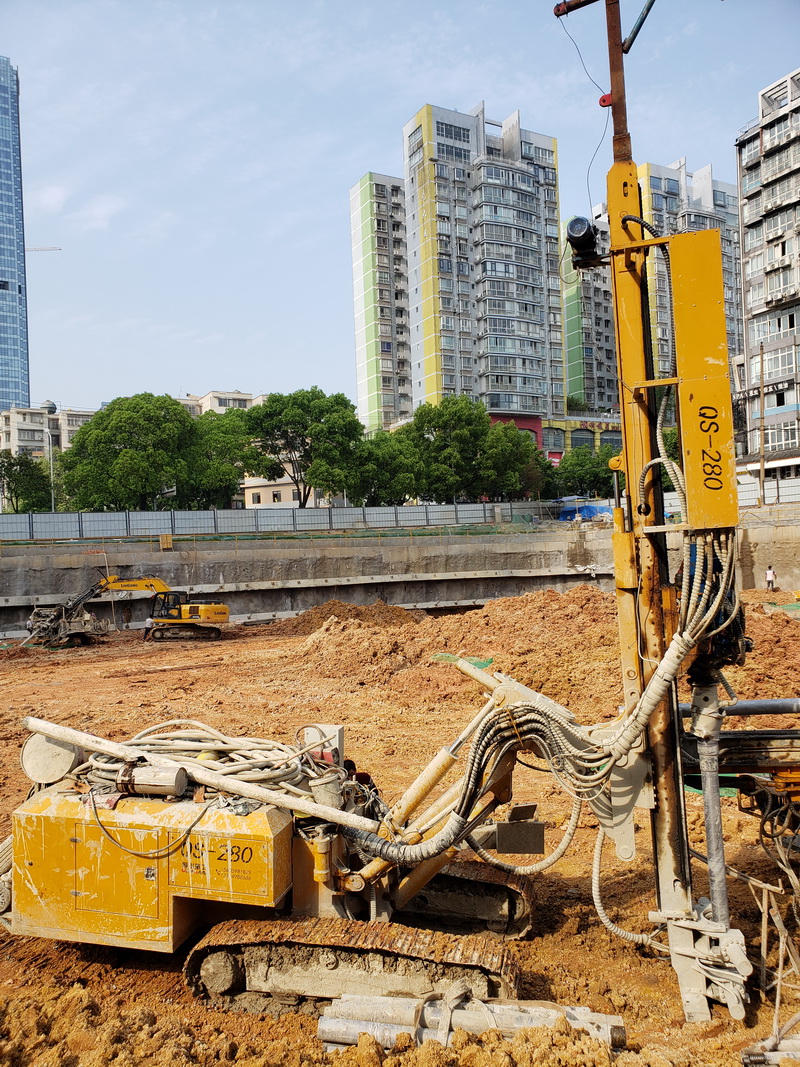 A construction site in Changsha, Hunan