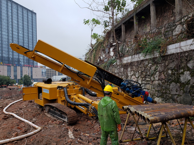 50m anchor cable of Hunan Huaihua Bubugao square